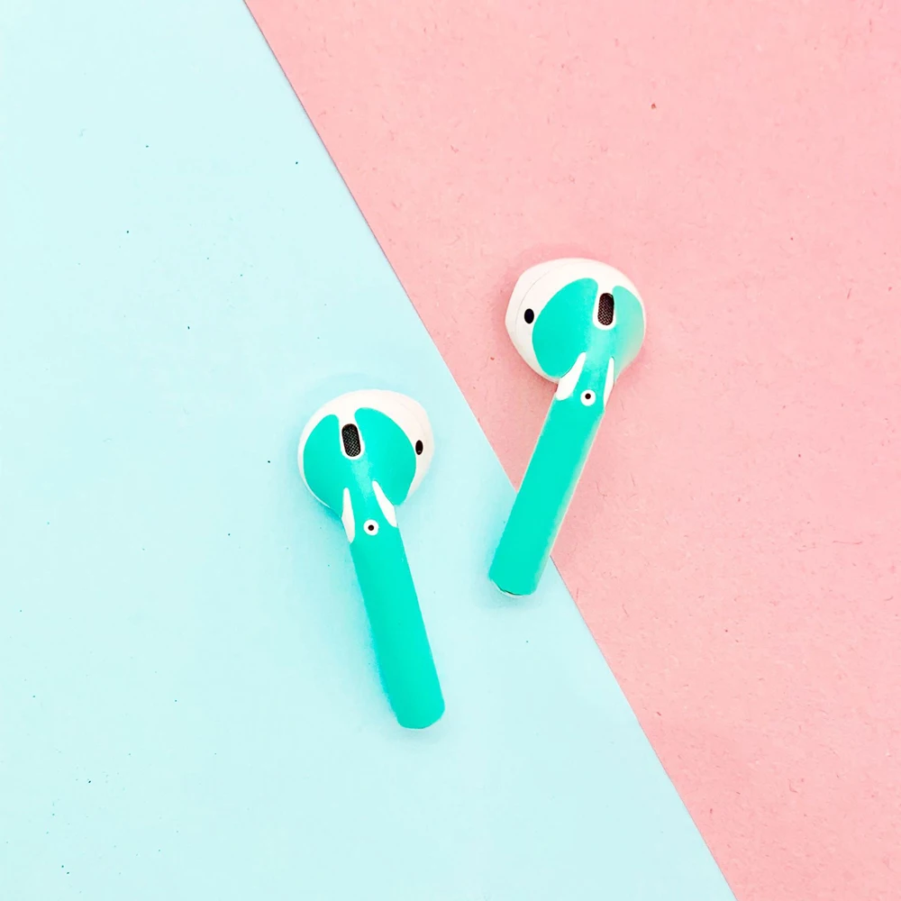 Защитная пленка для наушников Airpods защита от пыли наклейка из ПВХ беспроводных
