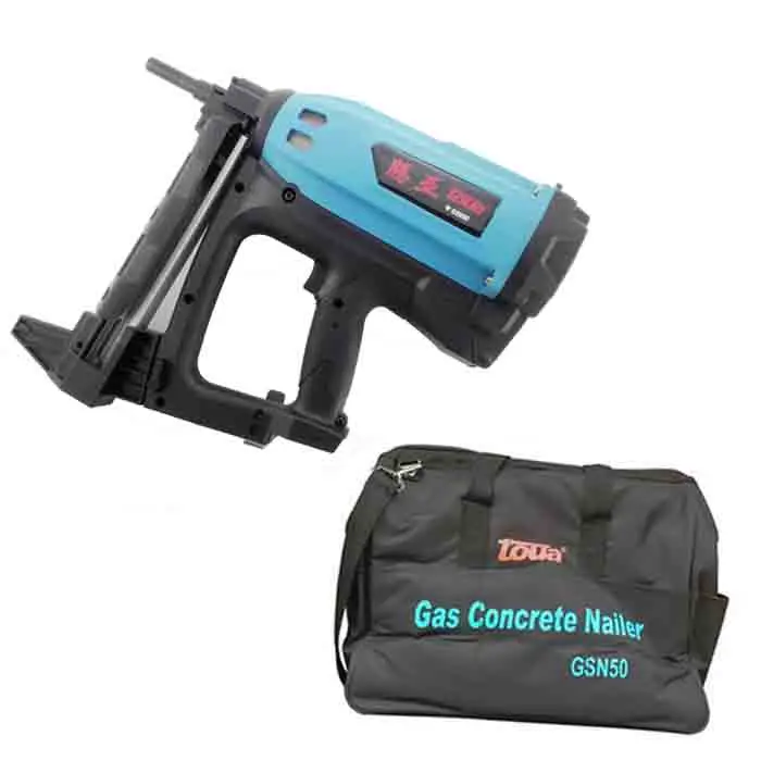 

GSN50 Concrete Nail Tool Gas Nailer Battery Nail Gun