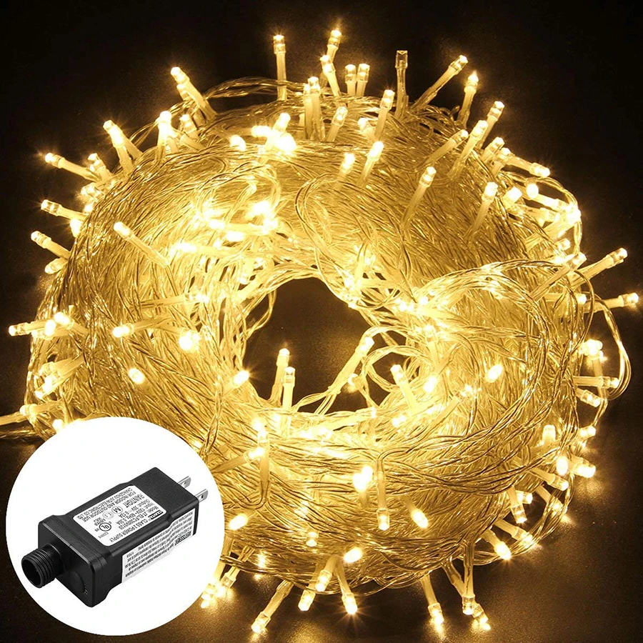 10M 20M 30M 50M 100M 24V Safe Voltage LED String lights Outdoor Waterproof Christmas Trees Xmas Party Wedding Decoration Garland