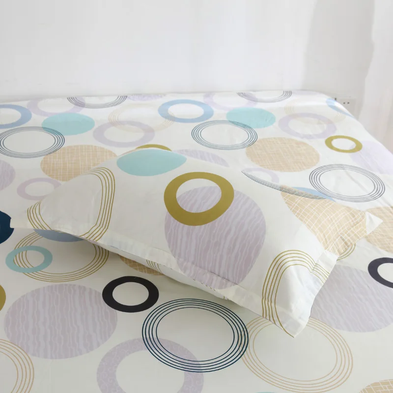 Сине белые цветы 100% хлопок двойной подушка чехол s Длинная Подушка Чехол мешок