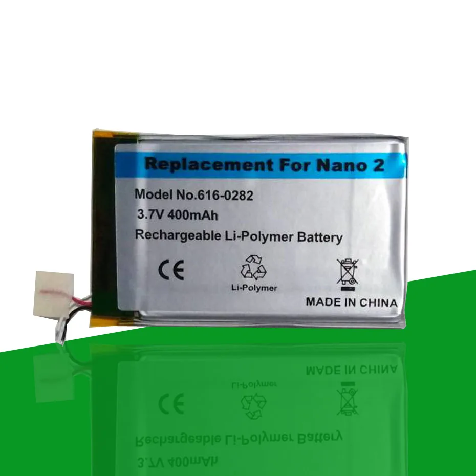 Аккумулятор 616 0283 0287 400 мАч для Apple iPod Nano 2 го поколения 4 Гб A1199 Nano2 AKKU + инструмент в