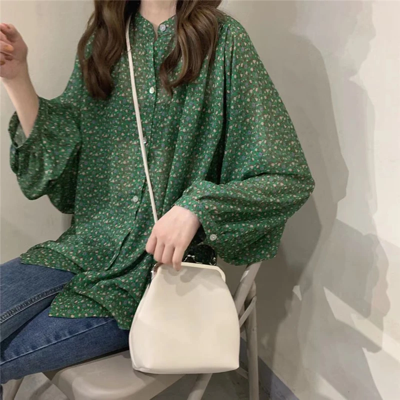 Новинка 2020 весна лето осень женская модная повседневная Рабочая блузка верхняя