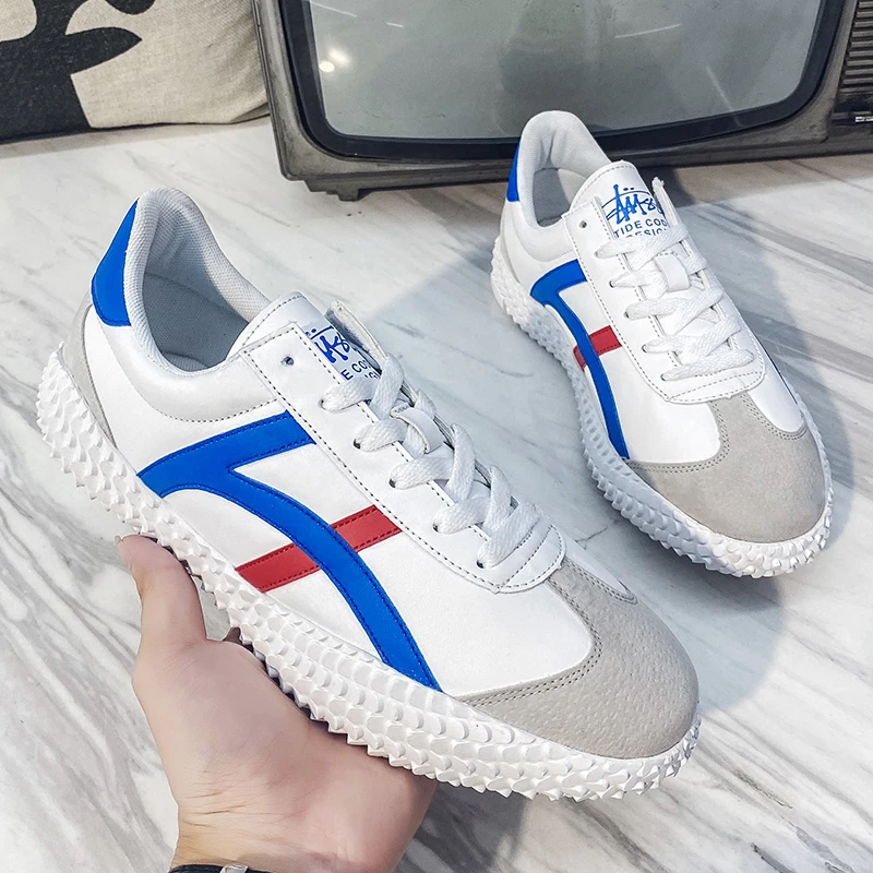 

Mens Casual Shoes Slip On Shoes For Men Fashion Casual Man Breathable Sneaker Sneakers White Leather Streetwear Men's Summer