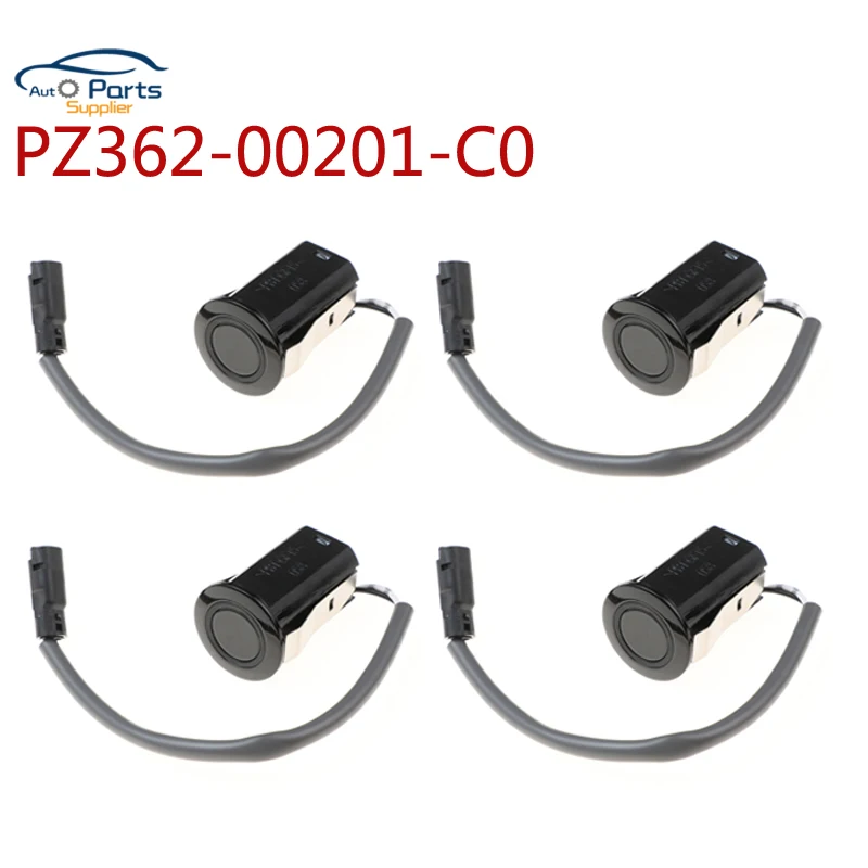 4Pcs PZ362-00201-C0 PDC Parking Sensor For Toyota Camry 30/40 Lexus RX Radar Detector Parktronic Distance Control PZ362-00201 - купить по