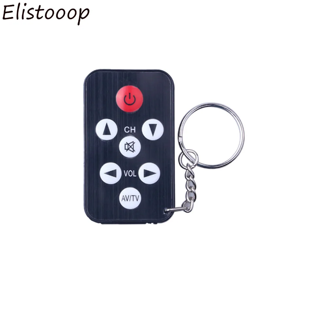 Mini Universal Infrared IR TV Set 7 Keys Television Remote Control Controller Keychain Key | Электроника