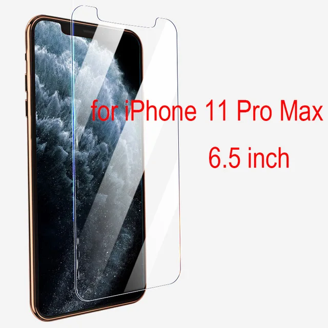 10 шт./партия 5 шт. 3 Закаленное стекло для iPhone 11 Pro X XS MAX 6 6s 7 8 Plus 4 4S 5 5S SE 5C Защитная пленка для экрана - Цвет: For iPhone 11Pro Max