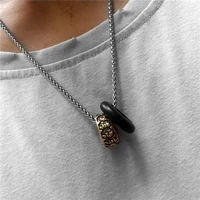 12 chinese zodiac pendant necklace symbol good luck amulet ebony charm necklace feng shui faith accessories men women necklaces