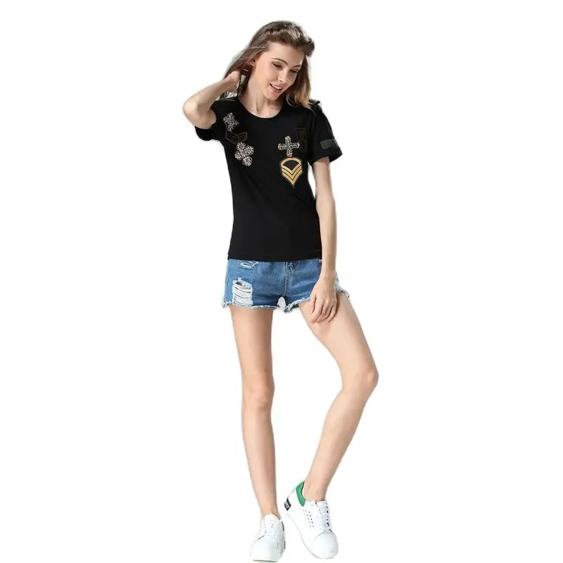 Новейшая дышащая короткая футболка для Mr Mrs Wear Eouropean Lover Стильная летняя одежда