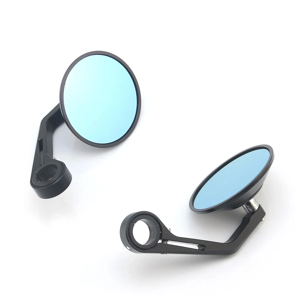 Motorcycle CNC 7/8" Handle Bar End CAFE RACER Retro Rearview Mirror for Honda CBR CB CRF KDX KLR BOBBER CLUBMAN | Автомобили и