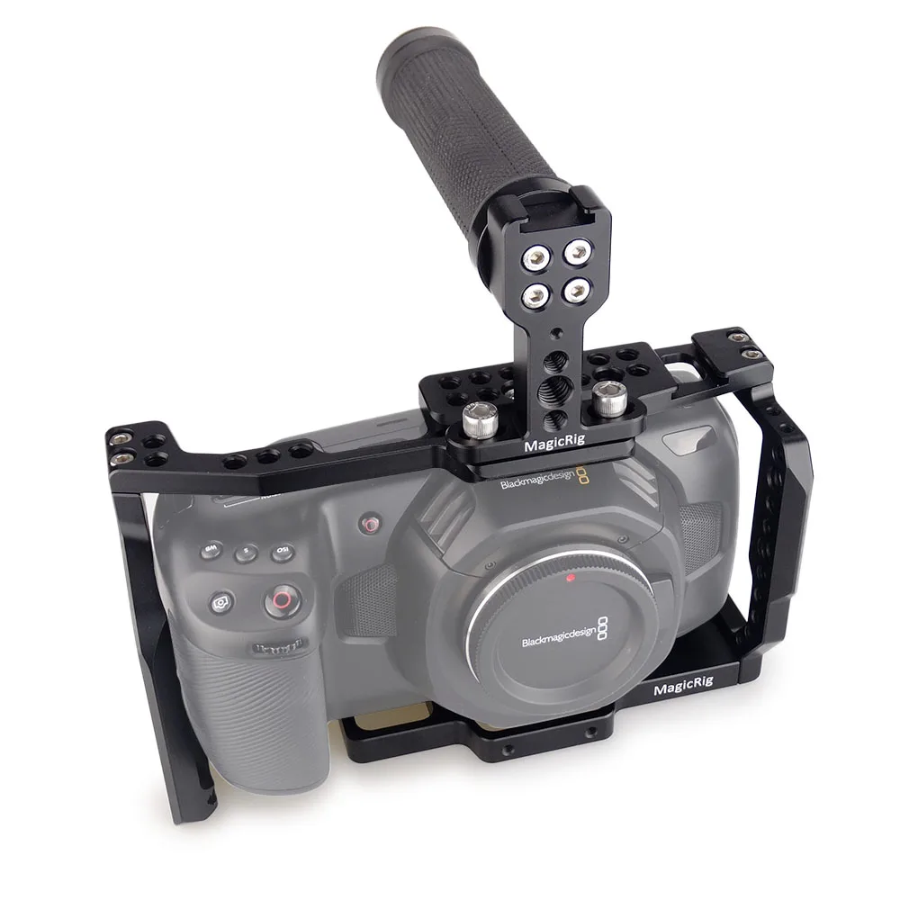 Комплект MAGICRIG Кейдж с верхней резиновой ручкой для карманной кинокамеры Blackmagic