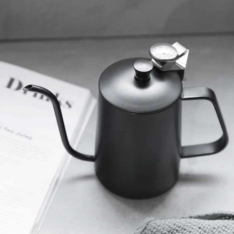 Дорожный кофейник для эспрессо мокко большой чайник из нержавеющей стали с