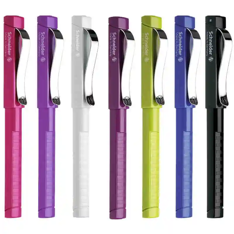 Ручка перьевая Schneider с иридиевым наконечником 0 5 мм 9 цветов|fountain pen writing|fountain pentipped