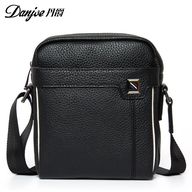 

Новый бутик, мужская повседневная сумка через плечо, сумка из натуральной кожи, мужская сумка-мессенджер через плечо, модная маленькая сумк...