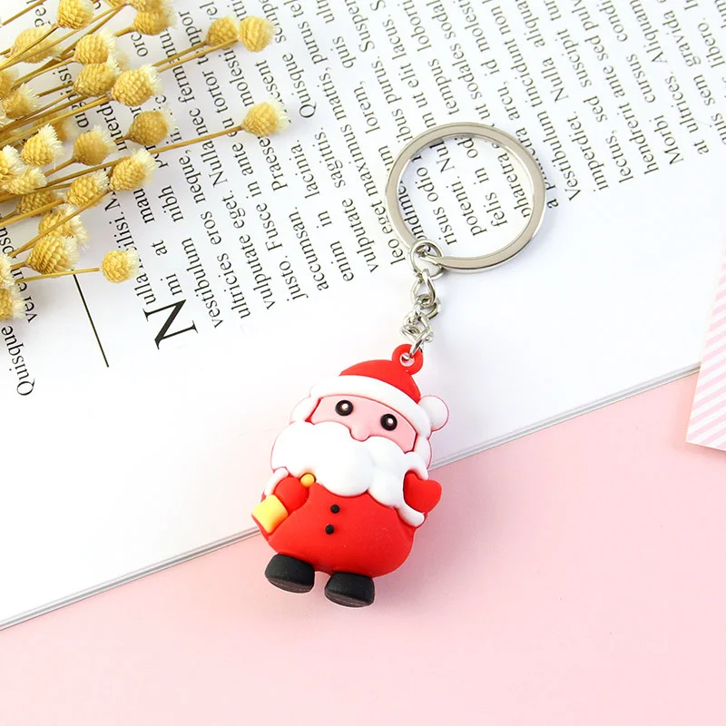 Рождественский подарок поставки пара брелок сумка маленький кулон Санта