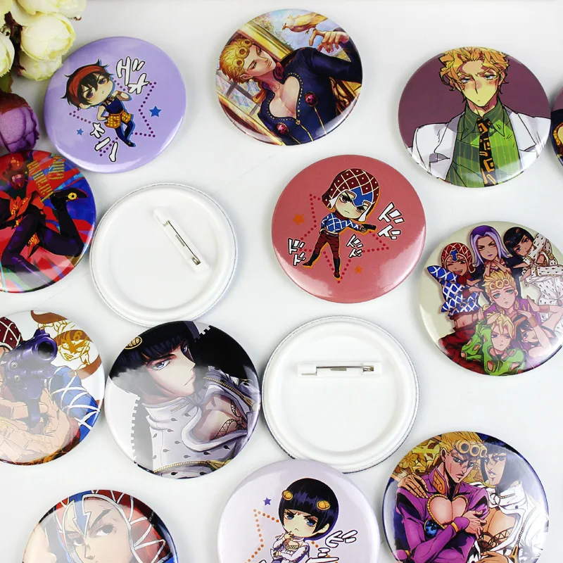 Брошь в стиле аниме Невероятные приключения Джоджо | Украшения и аксессуары