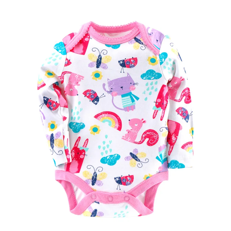 Комбинезон детский хлопковый с длинным рукавом на возраст 0-18 месяцев 2021 | Мать и