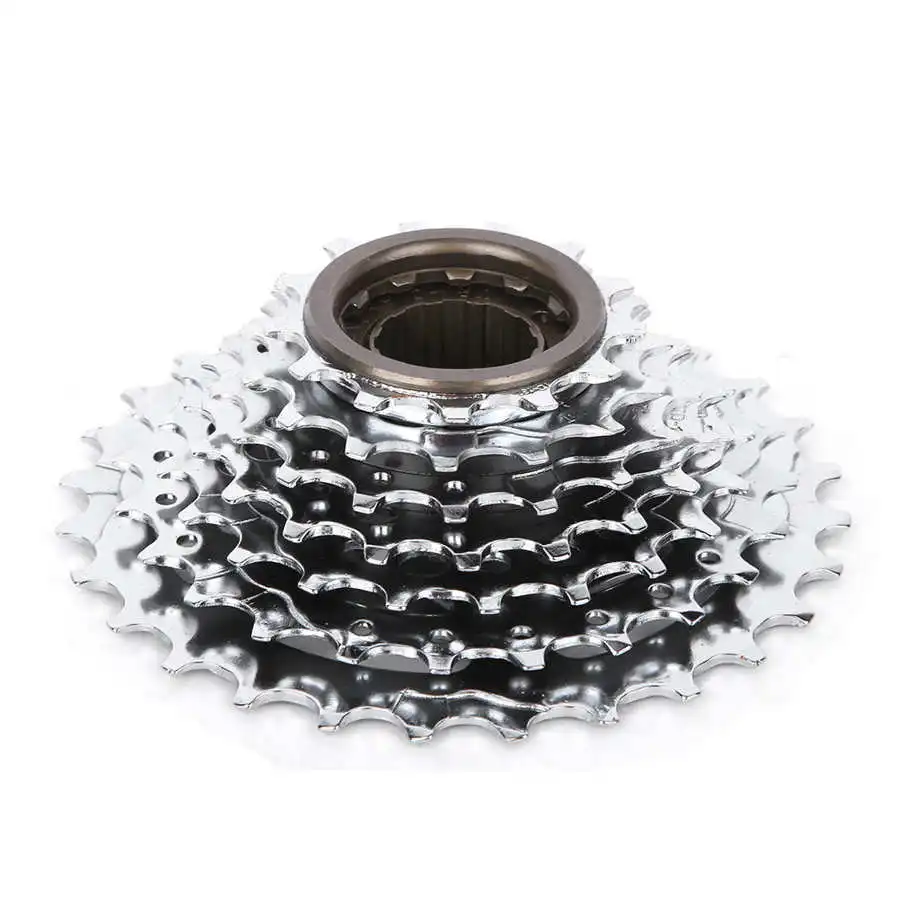 Задний велосипедный переключатель с фрикционом хромированный с заменяемым свободным вращением для запчастей горных велосипедов скоростей 6-10.