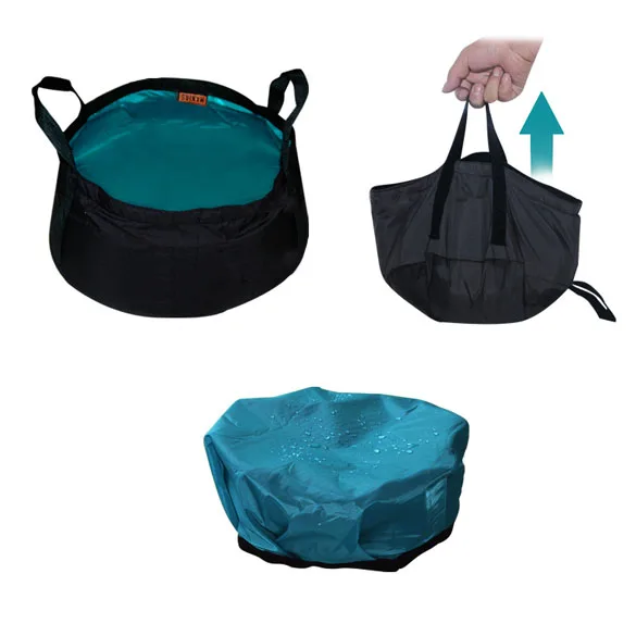 8.5L складное ведро для кемпинга контейнер хранения воды портативное Умывальник