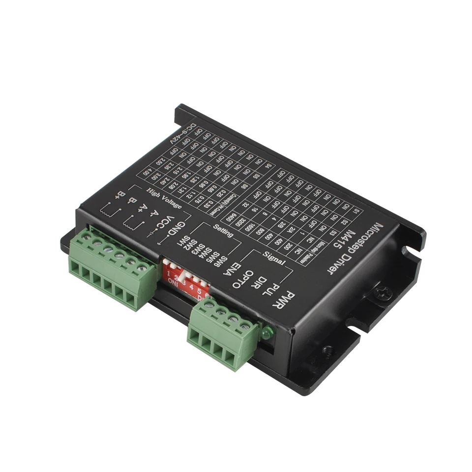 M415 Миниатюрный шаговый двигатель драйвер контроллер Nema17 Nema23 5-осевой мач3 плата