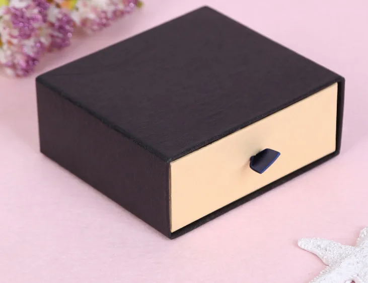 Элегантная Картонная Коробка для шоколадного подарочная упаковка конфет ручной