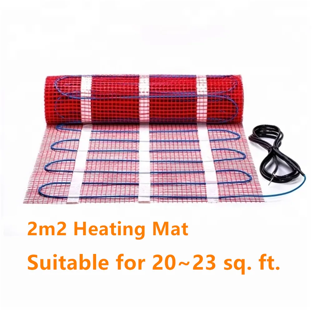 

2m2 Smart Home Decor Indoor Warming Floor Heating System with WIFI thermostat Switch
