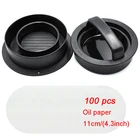 Кухня ABS Пособия по кулинарии инструмент Гамбургер Пресс пресс для мясного пирога Пресс бургер с начинкой пресс-форм, тем самым позволяя зернам раскрыться выпечки Бумага гильзы Patty Кондитерские инструменты