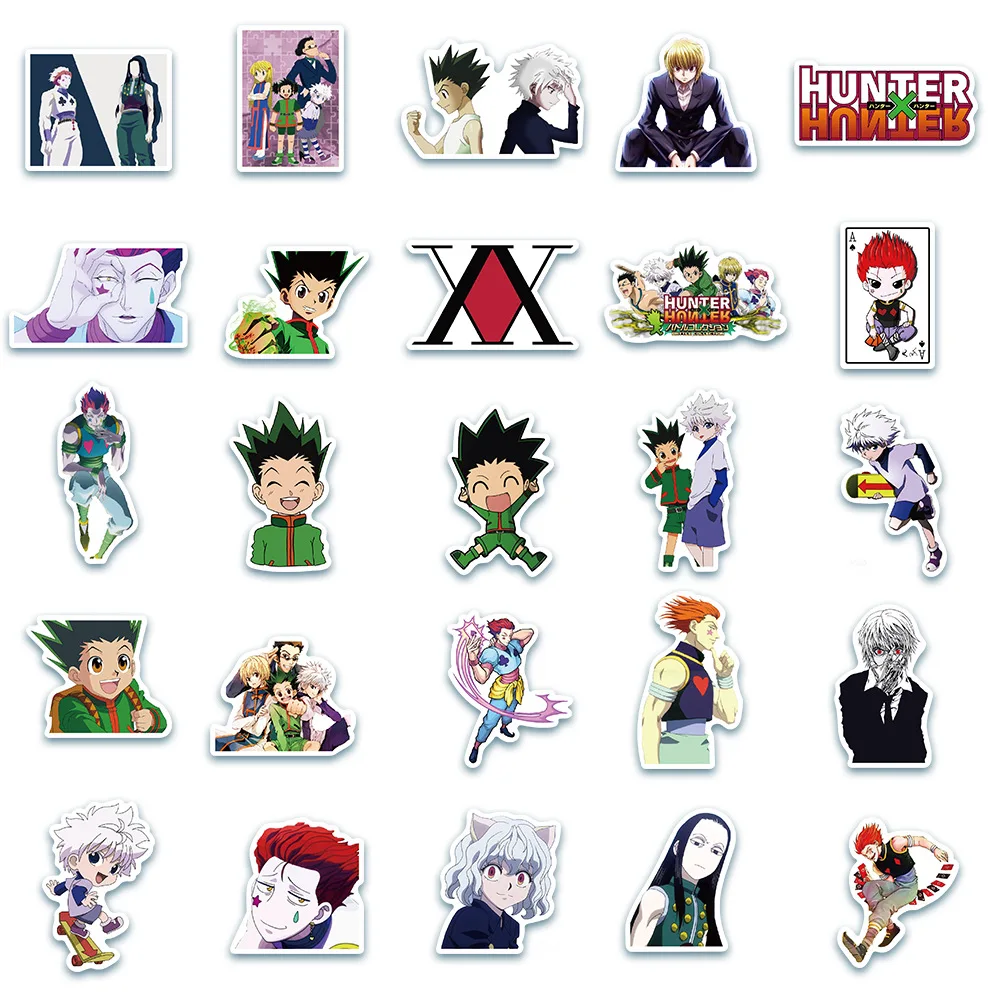 

A4219 Patchfan 50pcs Anime Stickers Graffiti Waterproof Laptop Motorcycle Luggage Snowboard Car Sticker