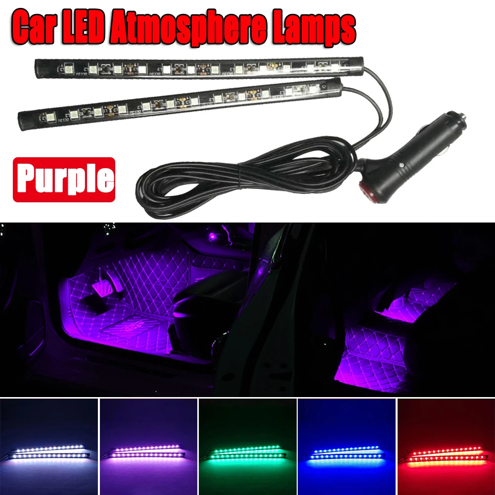 2 шт. автомобильные светодиодсветодиодный полосы для приборной