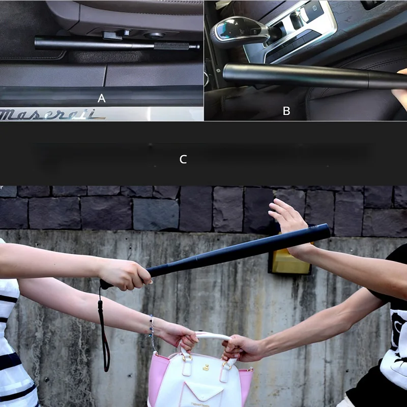 Самооборона светодиодный фонарик в виде бейсбольной биты водонепроницаемый