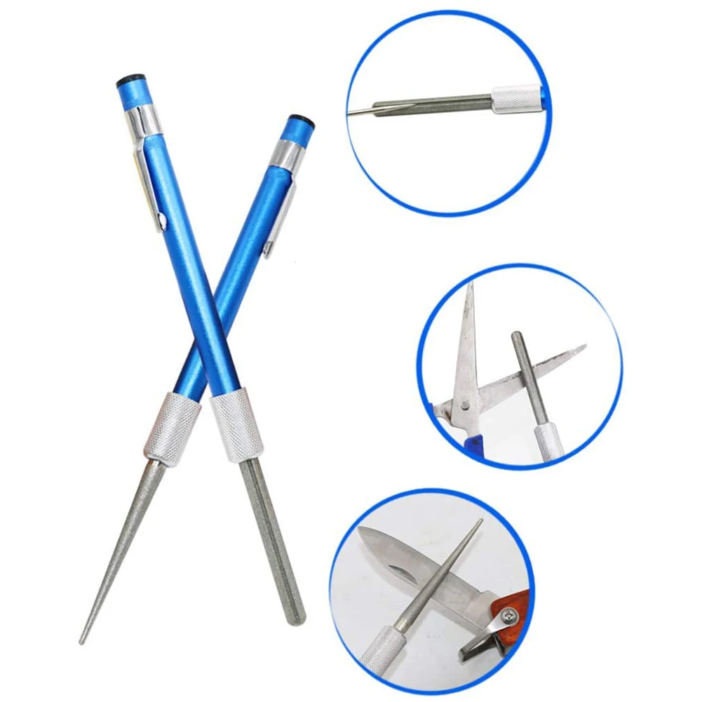 

Hot Sale Fishing Hook Sharpener Pen Sharpener High Quality Outdoor Tool Diamond Pen Shaped Knife Sharpener New Arrivals