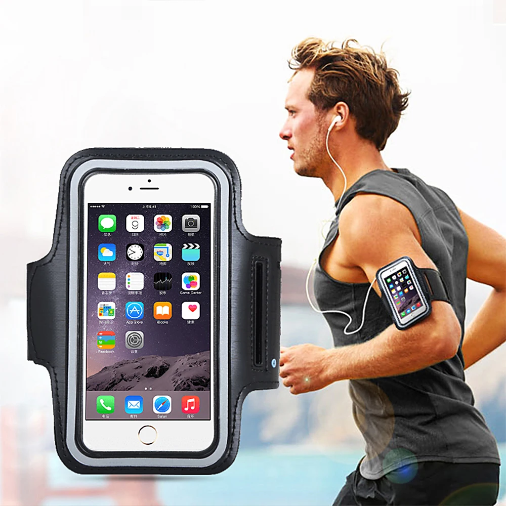 

Waterproof Sport Armband Case 4.0/5.5 inch phone fashion holder For iphone Samsung smartphone handbags Running Gym Arm Band