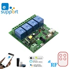 4 способа eWelink WiFi релейный модуль удаленный беспроводной переключатель USB5V 85-250V 10A реле задержки времени телефон приложение управление для умного дома Alexa