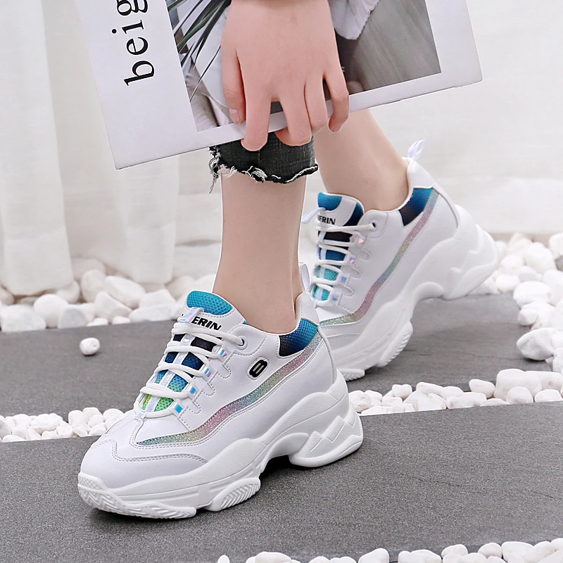 2019 новые дизайнерские градиентные разноцветные Модные дышащие женские