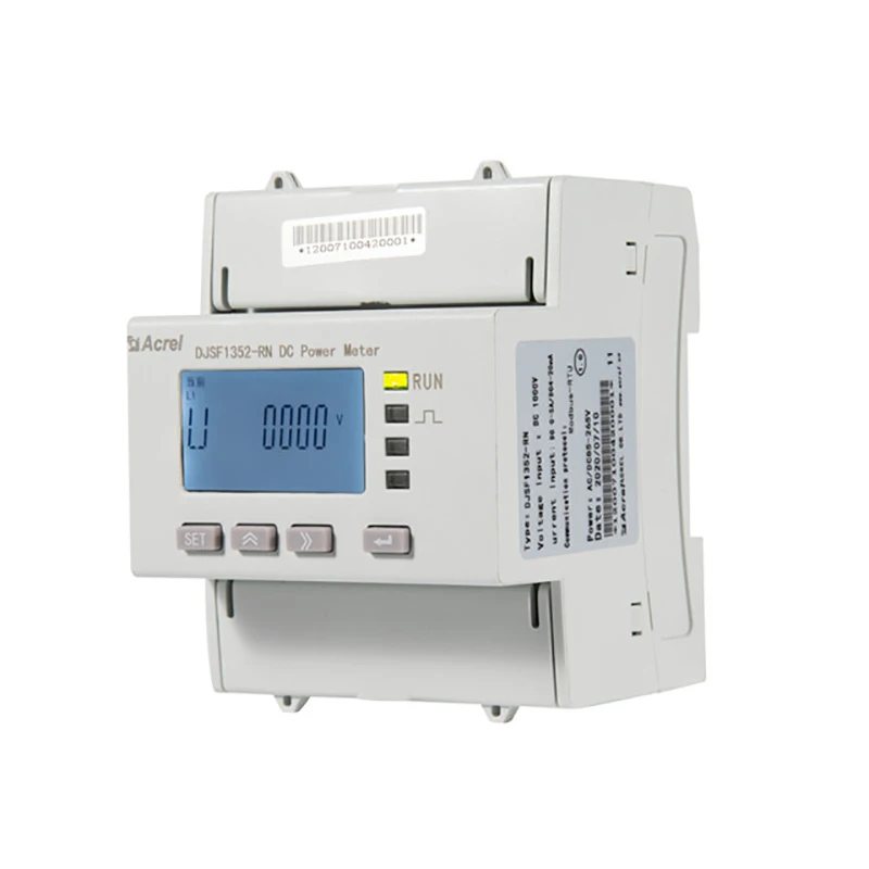 

DJSF1352-RN/S 75mv shunt input DC charging pile energy meter RS485 Din rail kwh meter with 0.5s accuracy
