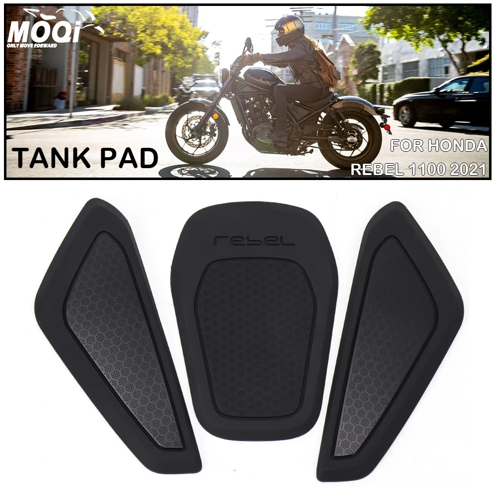 

Motorcycle Accessories New Fuel Tank Pads Non-slip Side Fuel Tank Stickers Fits For Honda REBEL 1100 CMX 1100 2021