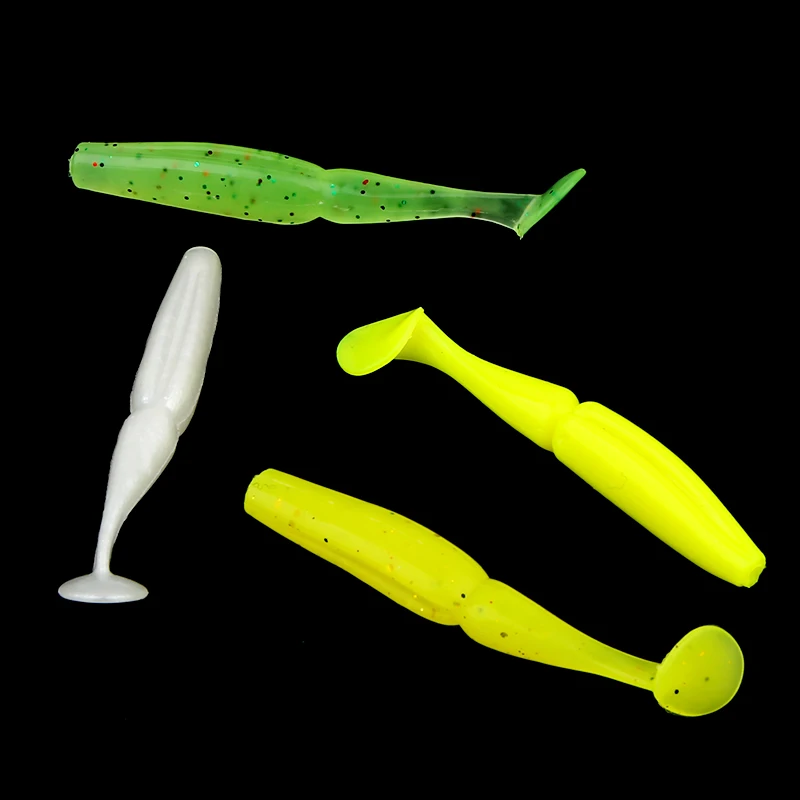 

ARDEA Artificial Silicone Soft Bait 75mm/95mm 3.5g/7g Sea Cucumber Paddle Grub Worm Silicone Wobbler Cylindrical Shad Baits