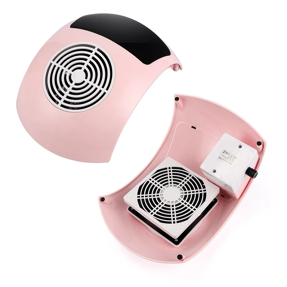 80 Вт Мощный маникюрный пылесборник арочные ногтей всасывания пыли пылесоса