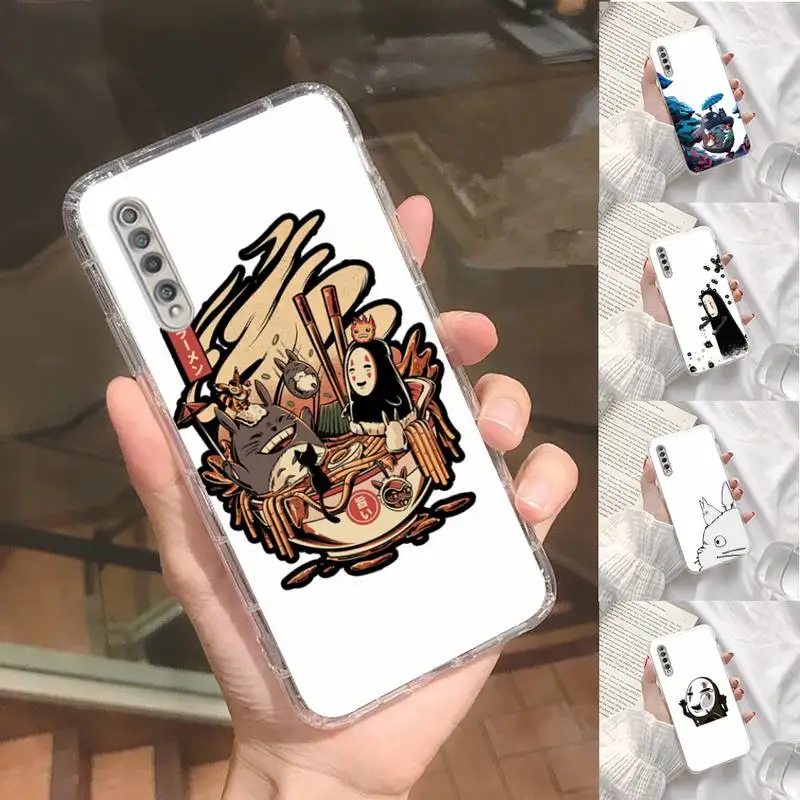 

Cute Totoro Spirited Away Ghibli Miyazaki Phone Case Transparent For Xiaomi Redmi K30 10T 10X 9 9A 8 8A 7 7A 6 K40 T S PRO 5G