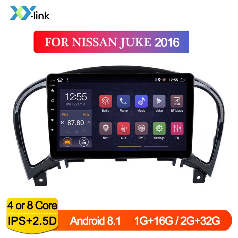 Автомагнитола на Android 8 1 мультимедийный плеер для NISSAN JUKE 2016 система GPS-навигации