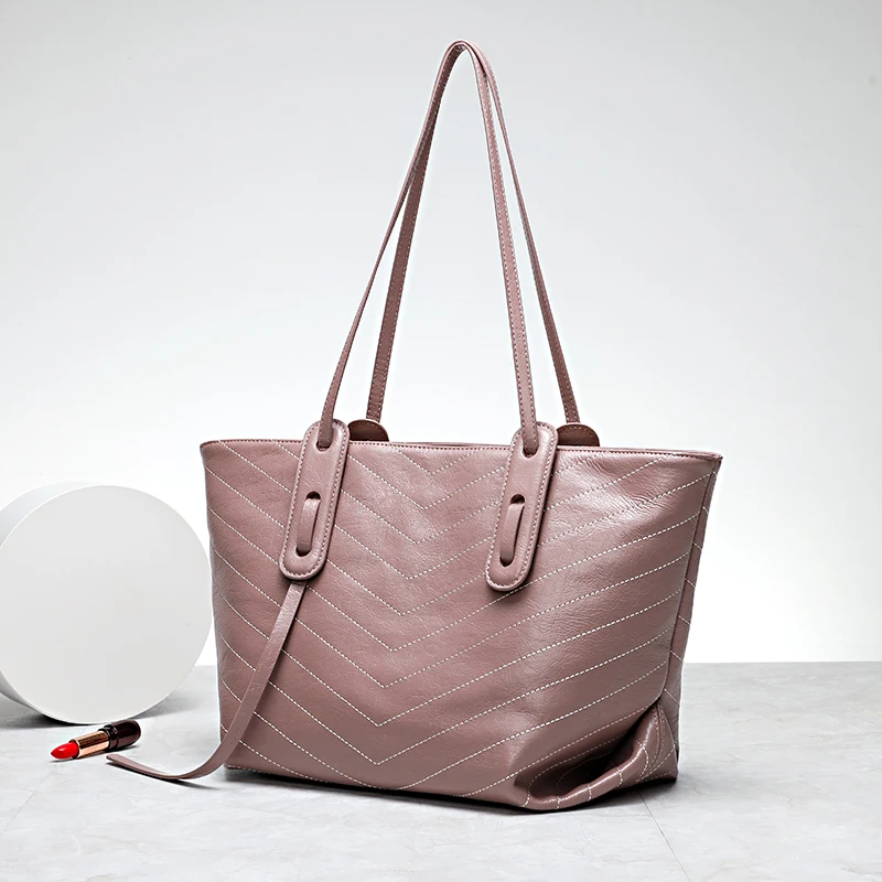 

New Luxury Shoulder Bag For Women Wild Fashion High Quality Cowhide Genuine Leather Handbag Designer Female Purse Messenger Bags