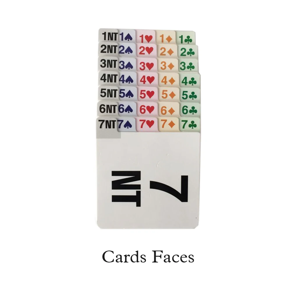 (Набор из 4 шт.) синий мост партнер торгов устройства коробки с карты для игры в