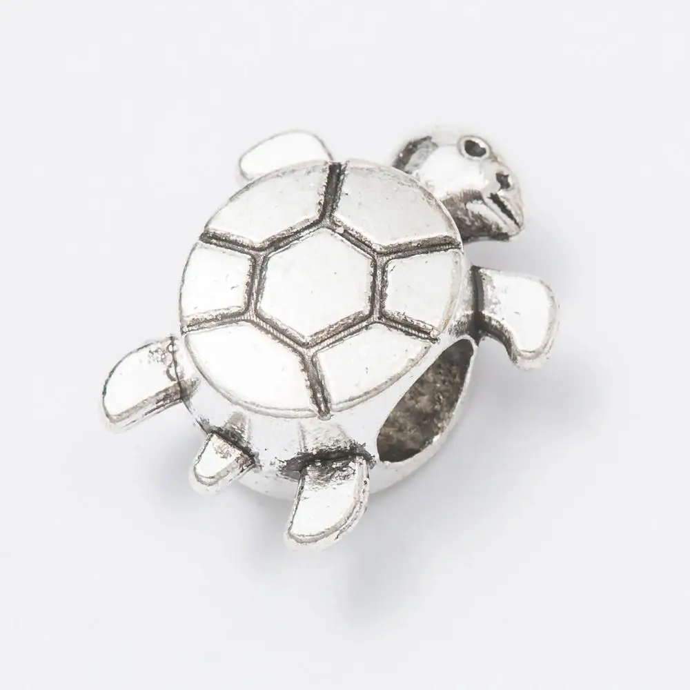 Бусина-разделитель для бижутерии из цинкового сплава 10 шт./лот античное серебро