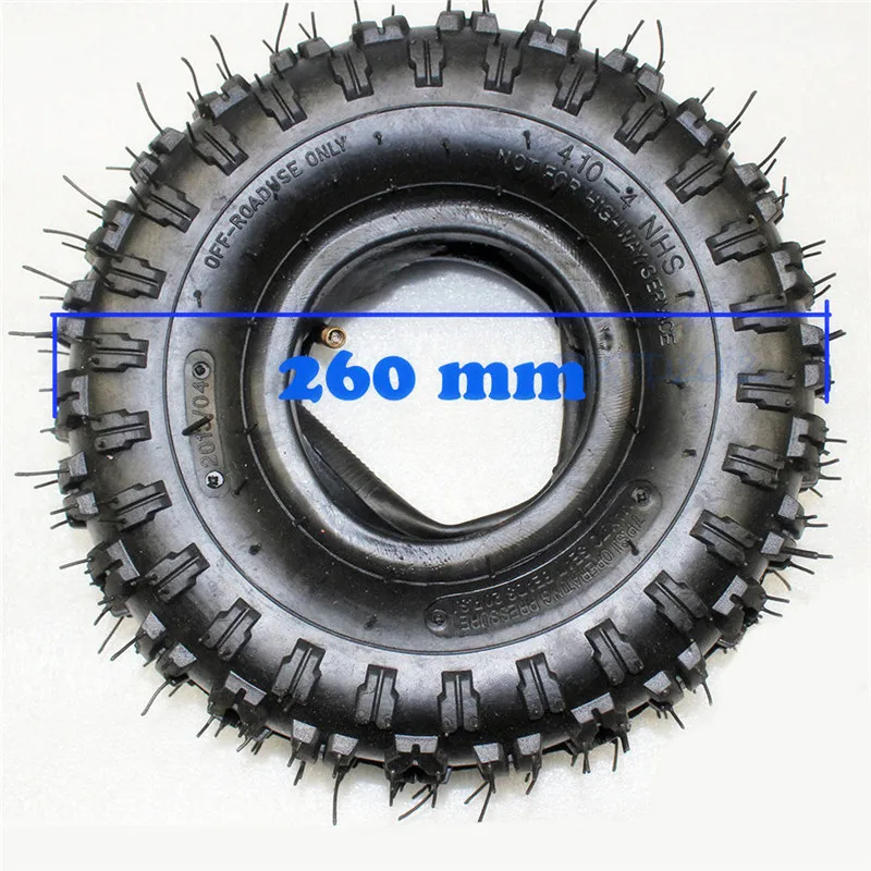 1 комплект из натуральной 3 50/4 10-4 "шины и внутренняя трубка для мини-карманного