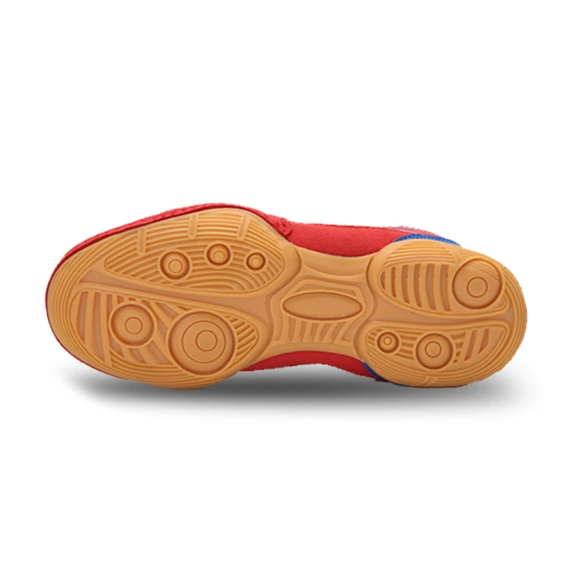 

New Arrival Big Boy Wrestling Shoes Anti Slip Kids Shoes Boys Rubber Wrestling Sneakers Boys High Top Children Fighting Shoes