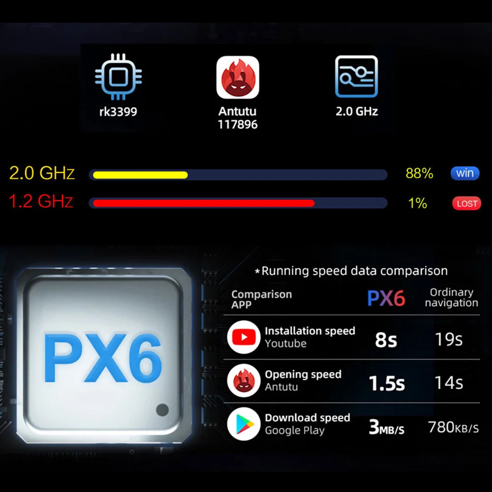 Eunavi 2 Din 7 ''TDA7851 Android 9 4G 64G Восьмиядерный универсальный автомобильный Радио