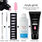 9 цветов, средство для наращивания волос, набор для маникюра, набор для быстрого наращивания кутикулы, толкатель для пальцев, набор гель-лаков