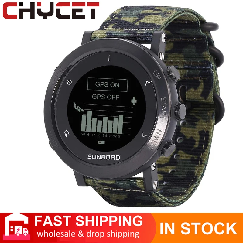 

CHYCET Smart Watch Men Women Smart watches Heart rate timely tracking Sports IP67 waterproof GPS Smartwatch for Android IOS