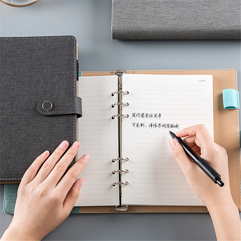 A5 дневник на спирали Тетрадь кожаный вкладышной повестки дня расписание