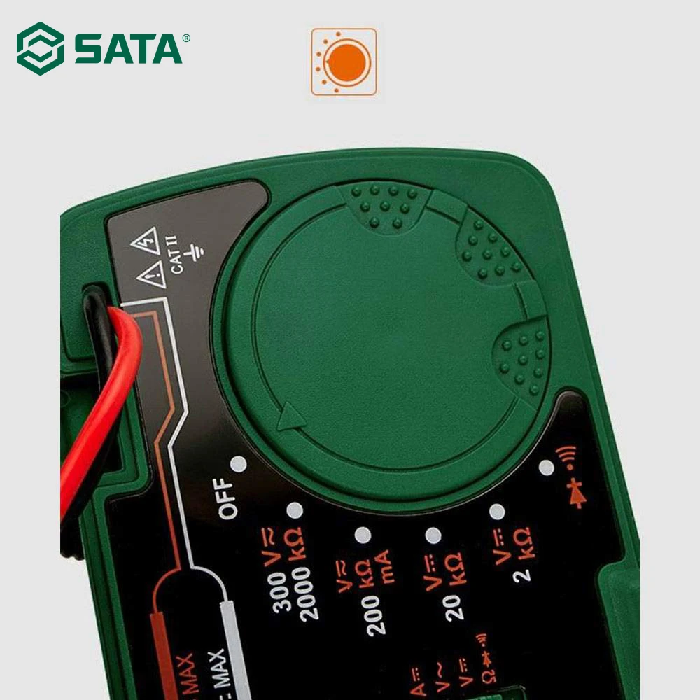 Цифровой токометр SATA автоматический мультиметр с переменным/постоянным