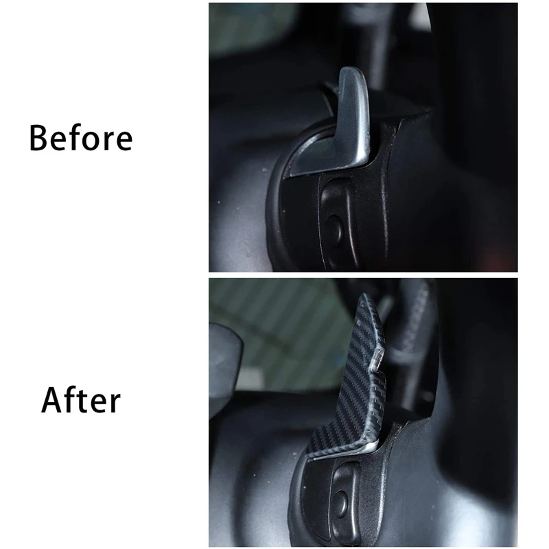 

Car Steering Wheel Paddle Shifter Extension for 2015-2020 Dodge Challenger Charger Durango Chrysler 300, Carbon Fiber